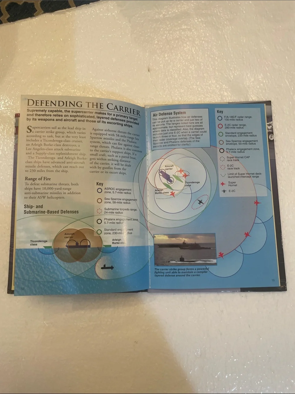 US Navy Carriers DVD and weapons of war hardcover book new